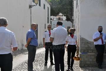 Homenaje de la Banda Municipal de Música a la Policía Local y Policía Nacional  (Foto Francisco Javier Santana)